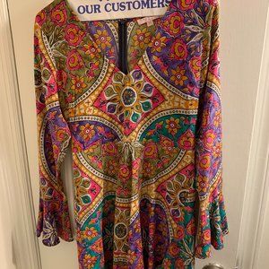 Calypso St Barth Patterned Dress, Size S